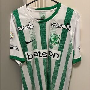 Nike Atletico Nacional Medilin Columbia Soccer Jersey